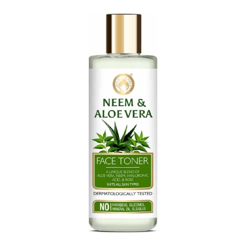 1 - Mom & World Neem & Aloe Vera Face Toner,  150 ml  for All Types of Skin 