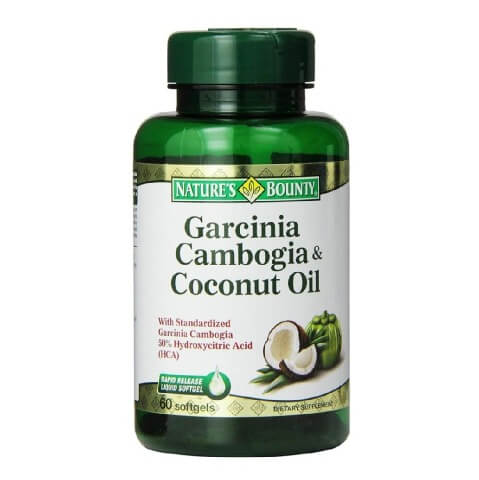 Nature's Bounty Garcinia Cambogia & Coconut Oil, 60 softgels Nature's Bounty Garcinia Cambogia & Coconut Oil, 60 softgels