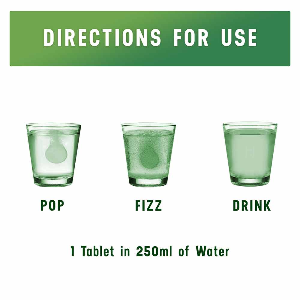 direction - Azani Active Nutrition Super Greens,  15 tablet(s)  Green Lime (Pack of 3) 
