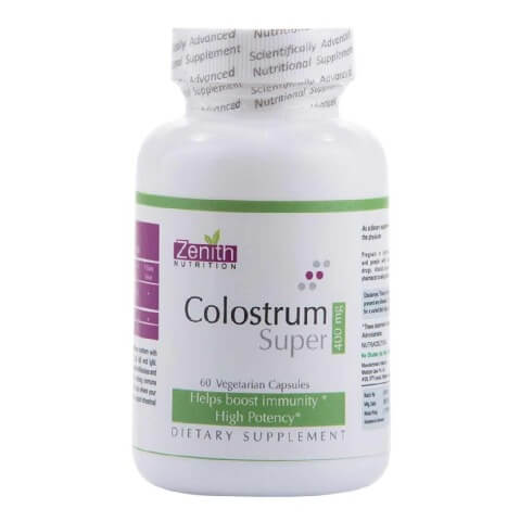 Zenith Nutrition Colostrum Super (400 mg), 60 capsules Zenith Nutrition Colostrum Super (400 mg), 60 capsules