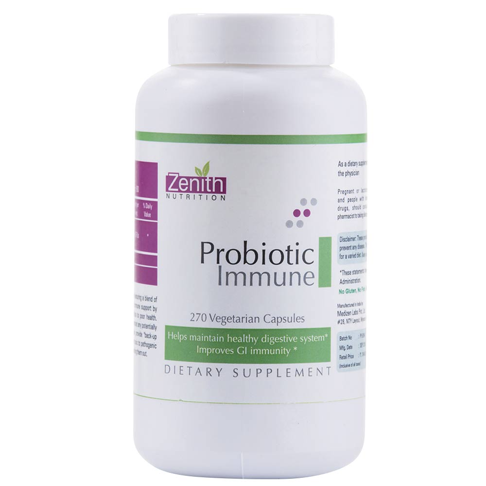 Zenith Nutrition Probiotic Immune,  270 veggie capsule(s) 