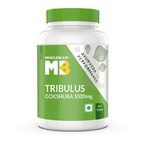 6 - MuscleBlaze Ayurveda for Performance - Tribulus Gokshura 1000mg, 60 tablet(s)