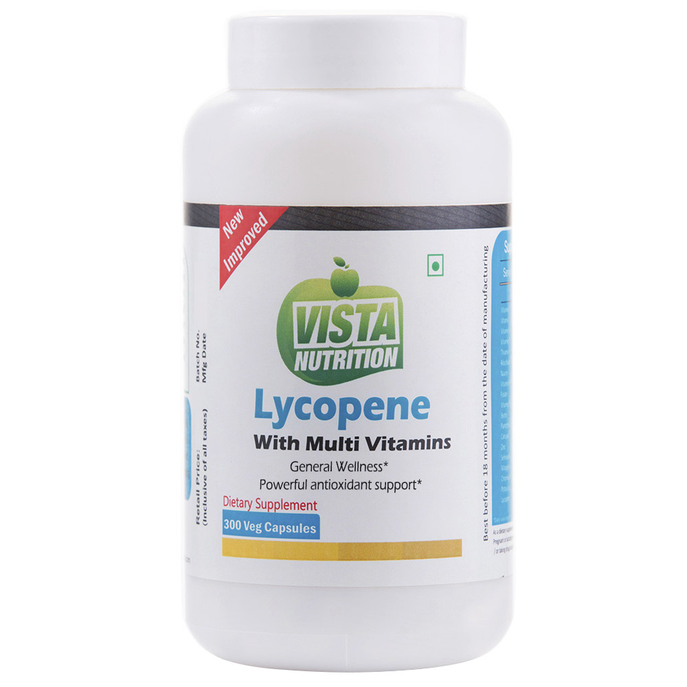 Vista Nutrition Lycopene with Multivitamin,  300 veggie capsule(s) 