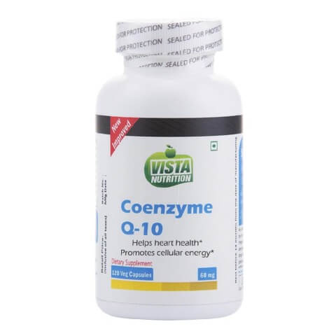 Vista Nutrition CoQ10 (60mg), 120 capsules Vista Nutrition CoQ10 (60mg), 120 capsules