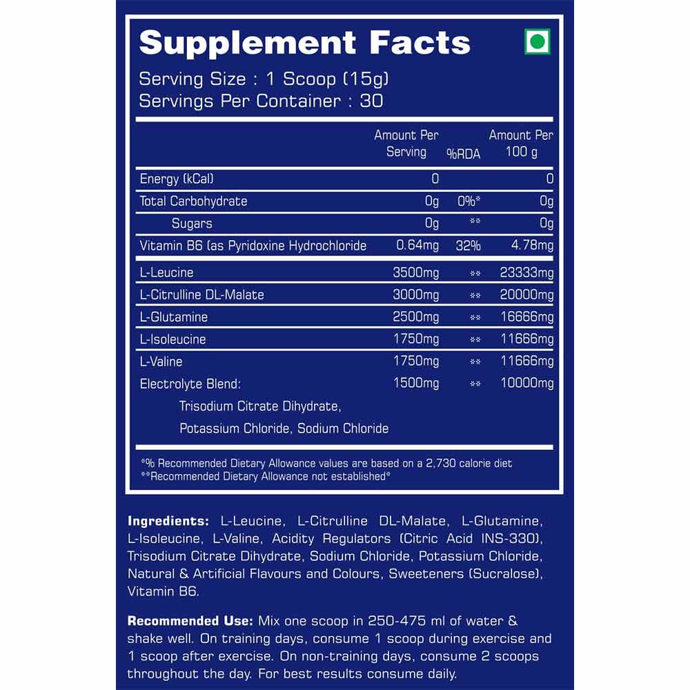 supplement - Nutrition Planet Xtreme BCAAs,  0.99 lb  30 Servings  Strawberry Kiwi Splash 