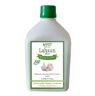 Bhumija Lahsun Juice, Sugar Free 1 L