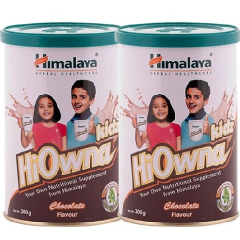 Himalaya Hiowna Kidz, Chocolate 200 g - Pack of 2 Himalaya Hiowna Kidz, Chocolate 200 g - Pack of 2