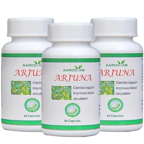 Aarogyam Arjuna, 90 capsules - Pack of 3 Aarogyam Arjuna, 90 capsules - Pack of 3