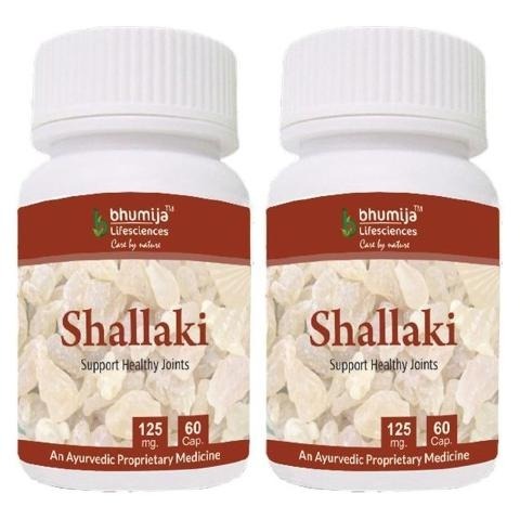 Bhumija Shallaki, 60 capsules - Pack of 2 Bhumija Shallaki, 60 capsules - Pack of 2