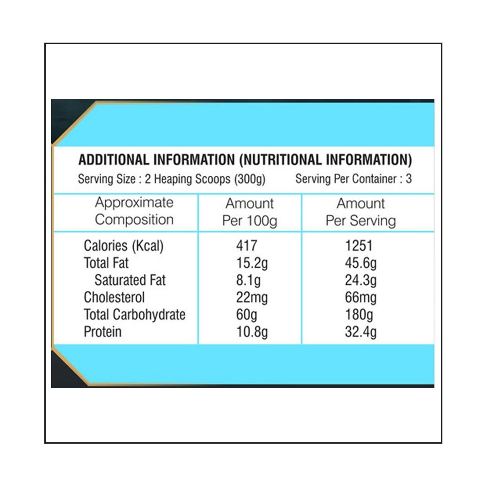 supplement - Healthfarm Elite Series XXL Weight Gainer,  2.2 lb  Chocolate 