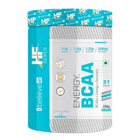 HF Series Energy BCAA,  0.55 lb  31 Servings  Strawberry Ice 