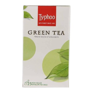 Typhoo Green Tea, 25 Piece(s)/Pack Unflavoured