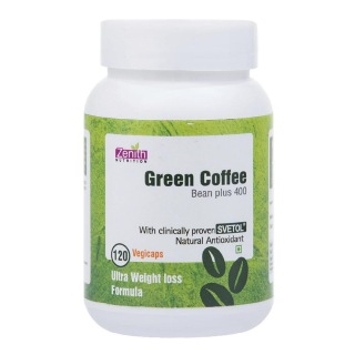 Zenith Nutrition Green Coffee Bean Plus (400 mg), 120 capsules