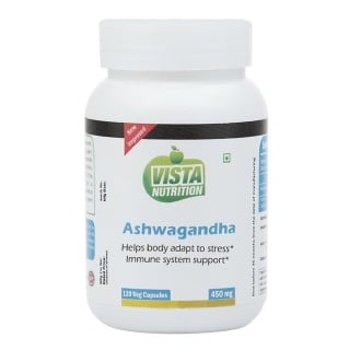 Vista Nutrition Ashwagandha (450 mg), 120 capsules