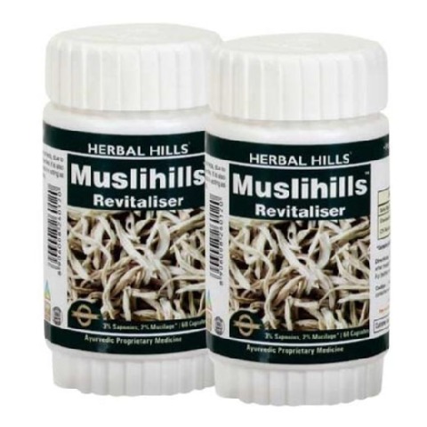 Herbal Hills Muslihills, 60 capsules - Pack of 2 Herbal Hills Muslihills, 60 capsules - Pack of 2