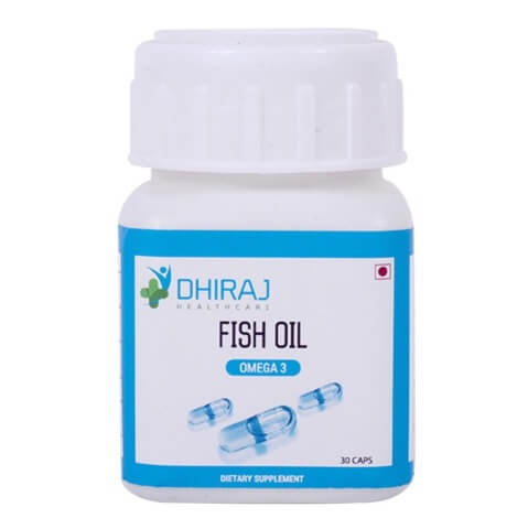 Dhiraj Fish Oil Capsule, 30 capsules Dhiraj Fish Oil Capsule, 30 capsules