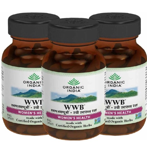 Organic India Women'S Well Being, 60 capsules - Pack of 3