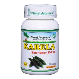 Planet Ayurveda Karela (500 mg), 60 veggie capsule(s)
