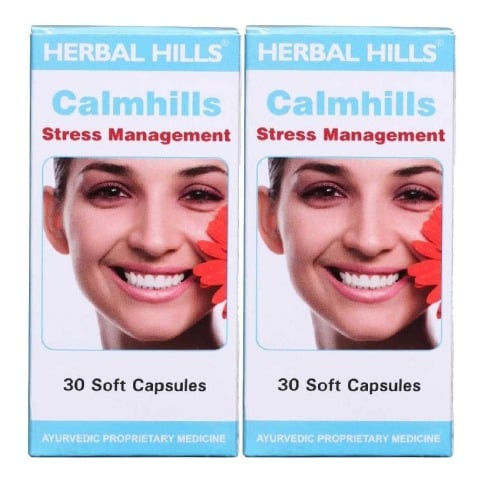 Herbal Hills Calmhills, 30 capsules - Pack of 2 Herbal Hills Calmhills, 30 capsules - Pack of 2