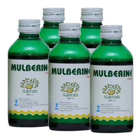 Kairali Mulberine Tonic, 200 ml - Pack of 5 Kairali Mulberine Tonic, 200 ml - Pack of 5