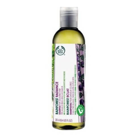 The Body Shop Rainforest Radiance Shampoo,  250 ml  for All Hair Types 