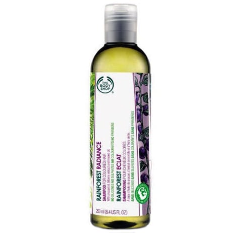The Body Shop Rainforest Radiance Shampoo,  250 ml  for All Hair Types 
