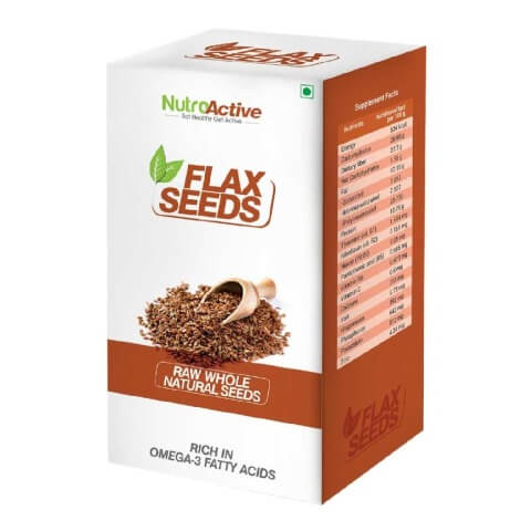 NutroActive Flax Seeds, 0.250 kg NutroActive Flax Seeds, 0.250 kg