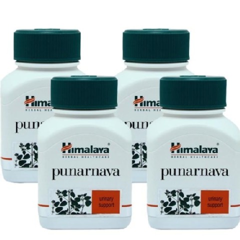 Himalaya Punarnava (Hogweed), 60 capsules - Pack of 4