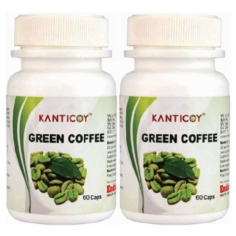 Kanticoy Green Coffee - Pack of 2, 60 capsules Kanticoy Green Coffee - Pack of 2, 60 capsules