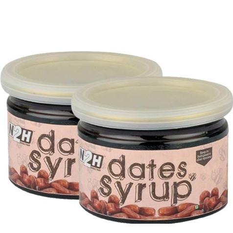 N2H Dates Syrup, Natural 300 g - Pack of 2 N2H Dates Syrup, Natural 300 g - Pack of 2