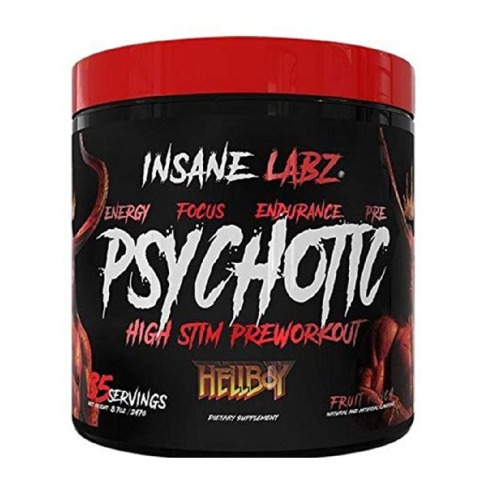 1 - Insane Labz Psychotic HELLBOY Edition,  0.55 lb  Fruit Punch 
