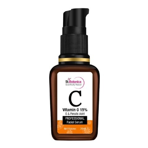 1 - St.Botanica Vitamin C 15%, E & Ferulic Acid Professional Face Serum, 20 ml for All Skin Type