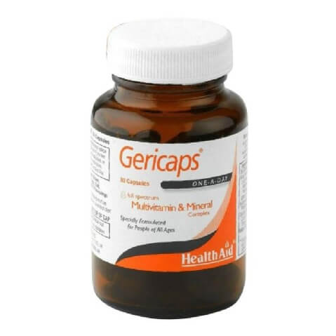 HealthAid Gericaps, Unflavoured 30 capsules HealthAid Gericaps, Unflavoured 30 capsules