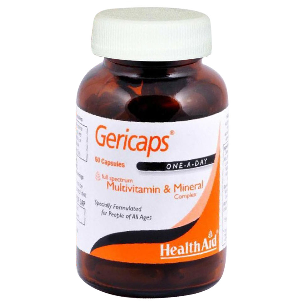 HealthAid Gericaps,  60 capsules  Unflavoured 