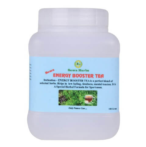 Sewa Herbs Energy Booster Tea, Natural 100 g Sewa Herbs Energy Booster Tea, Natural 100 g