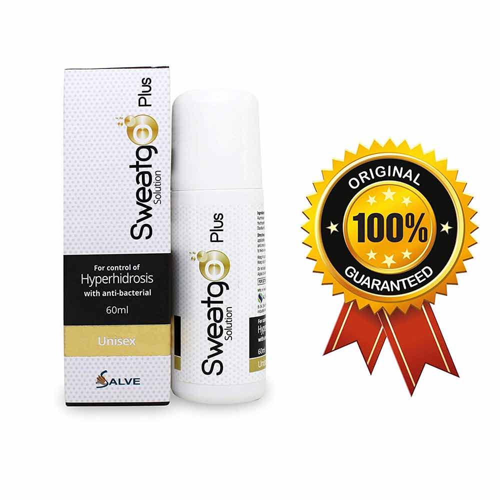 5 - Salve Sweatgo Plus Solution,  60 ml  for Men and Women 