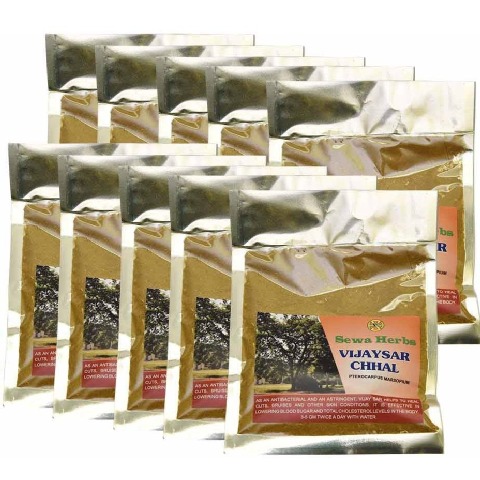Sewa Herbs Vijaysar Chhal, 100 g - Pack of 10 Sewa Herbs Vijaysar Chhal, 100 g - Pack of 10