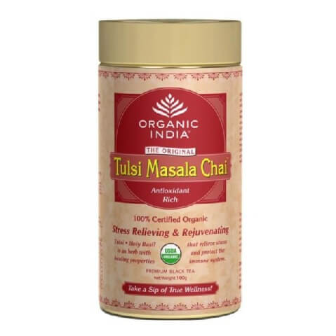 Organic India Tulsi Masala Chai Tea, Tulsi 0.1 kg Organic India Tulsi Masala Chai Tea, Tulsi 0.1 kg