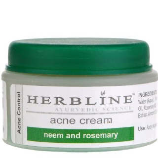 Herbline Acne Cream, 50 g Neem and Rosemary