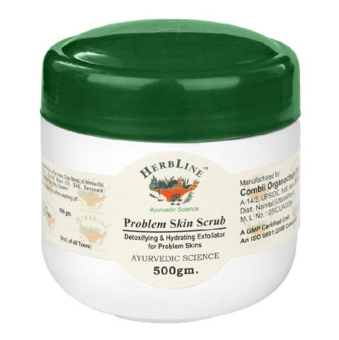 Herbline Problem Skin Scrub, 500 g for Oily Skin Herbline Problem Skin Scrub, 500 g for Oily Skin