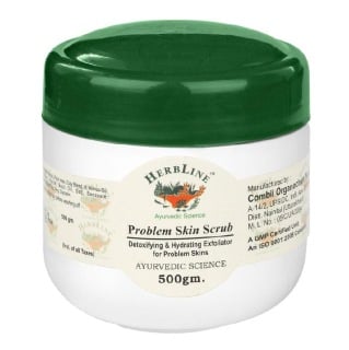 Herbline Problem Skin Scrub, 500 g for Oily Skin