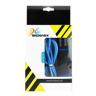Technix Weighted Skipping Rope, Blue Free Size