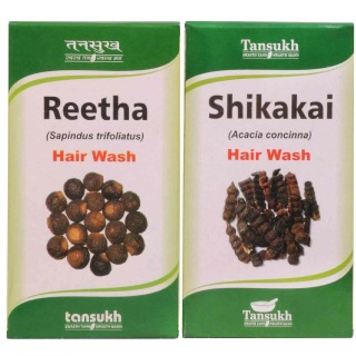 Tansukh Reetha & Shikakai Powder, for Hair Loss 200 g
