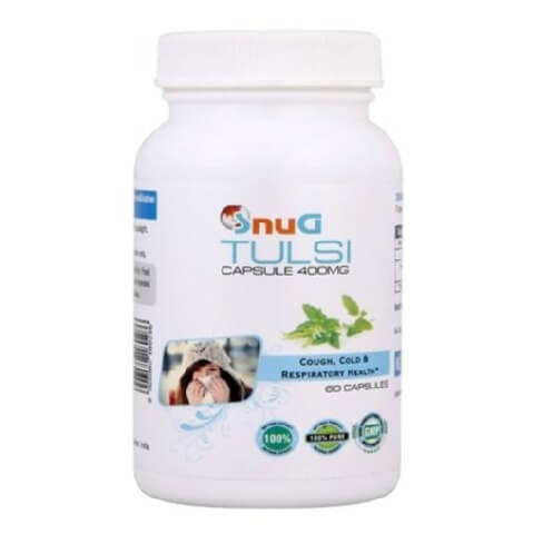 SnuG Tulsi 400MG, 60 capsules SnuG Tulsi 400MG, 60 capsules