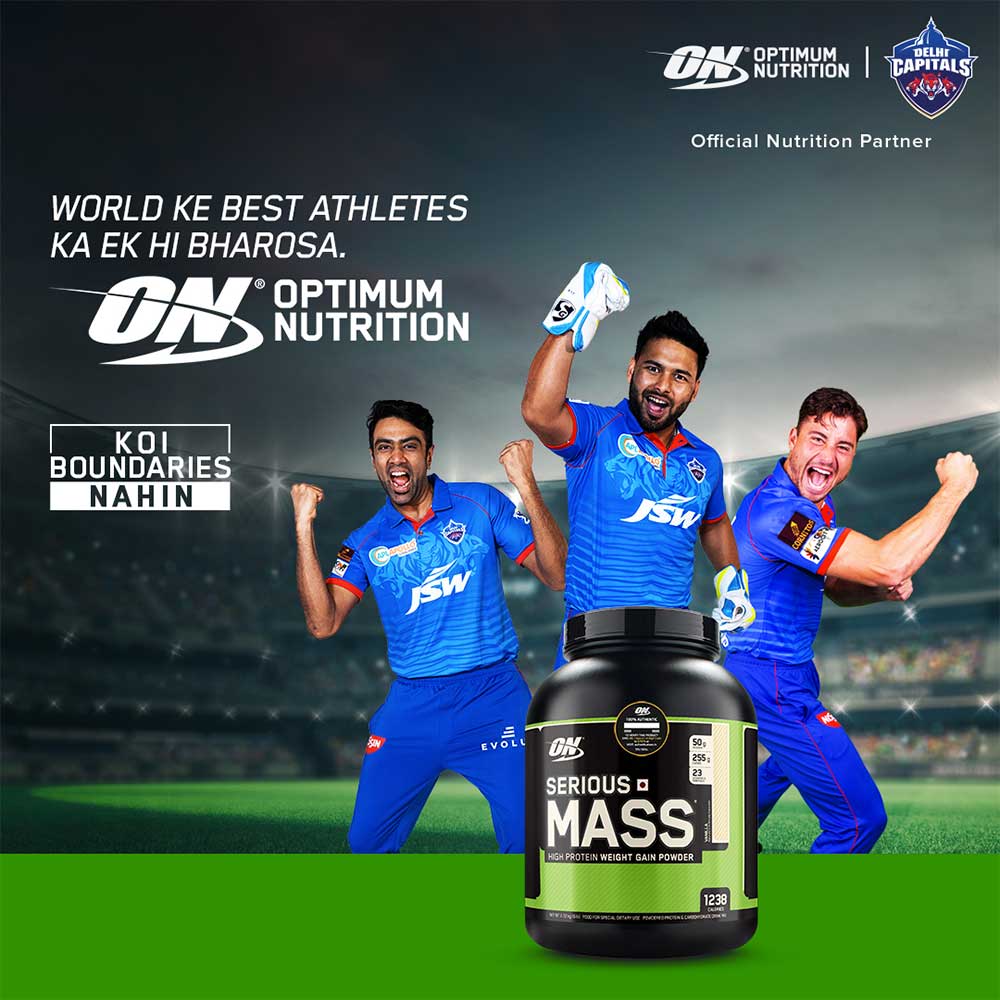 2 - ON (Optimum Nutrition) Serious Mass,  12 lb  Vanilla 