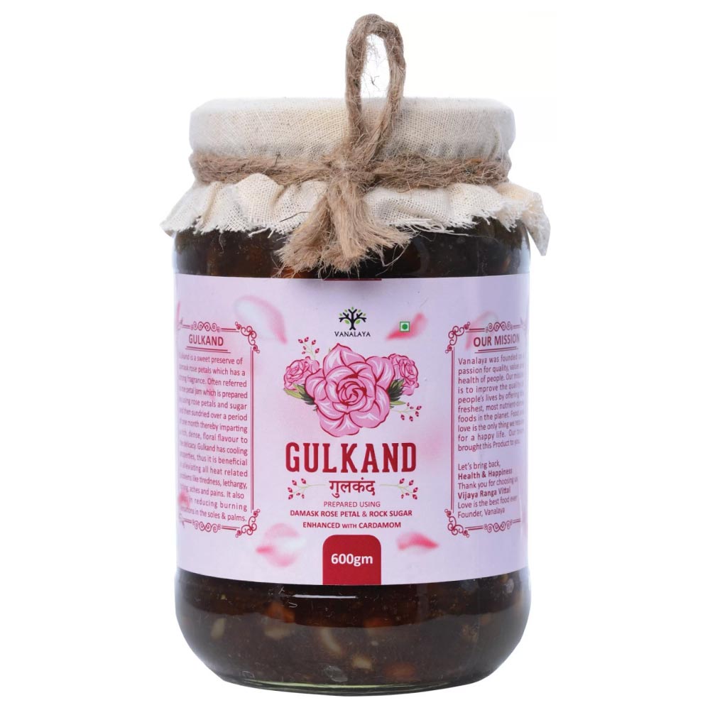 1 - Vanalaya Gulkand,  600 g 