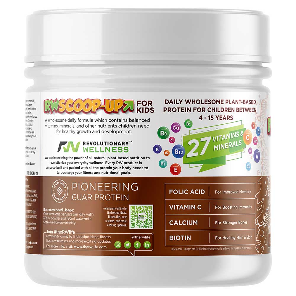 back - RW Scoop Up,  400 g  Chocolate 