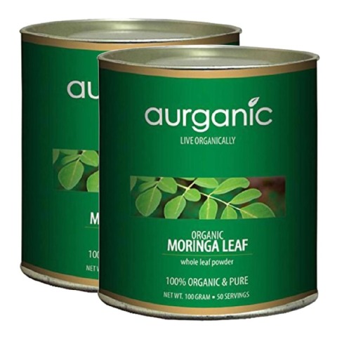 Aurganic Moringa Leaf - Pack of 2, 100 g Aurganic Moringa Leaf - Pack of 2, 100 g