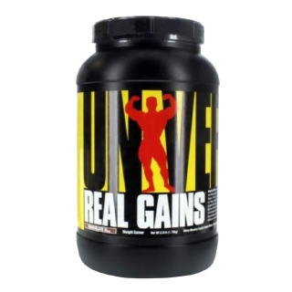 Universal Nutrition Real Gains, Chocolate Ice Cream 3.8 lb