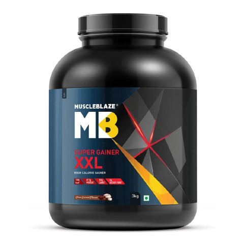 1 - MuscleBlaze Super Gainer XXL,  6.6 lb  Choco Coconut 